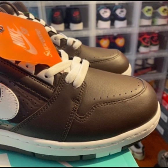 Supreme Nike SB Air Force 2 Low - Brown : Size 10 main image 8